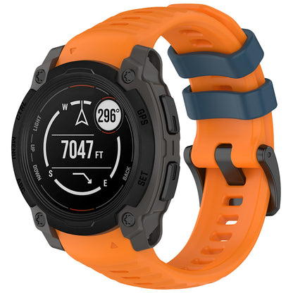 Bracelet Techsuit W076 pour Garmin Instinct E 40mm, Orange