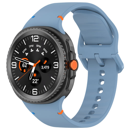 Techsuit W079 Armband für Samsung Galaxy Watch 8 Classic / Watch8 44mm / Watch 8 40mm, Blau