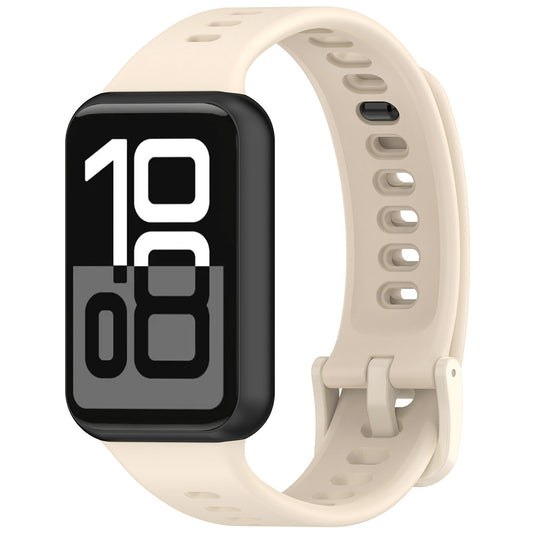Bracelet Techsuit W081 pour Honor Band 11 / 11 Pro, beige clair