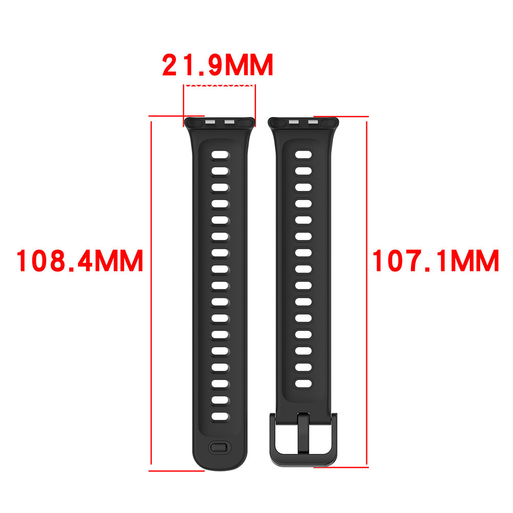 Bracelet Techsuit W081 pour Honor Band 11 / 11 Pro, violet