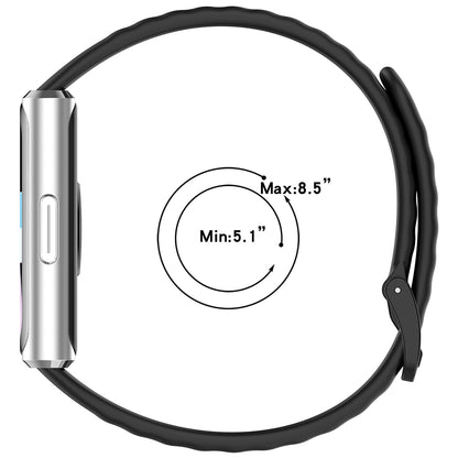 Techsuit W082 Strap for Huawei Band 11 / 11 Pro, Navy Blue