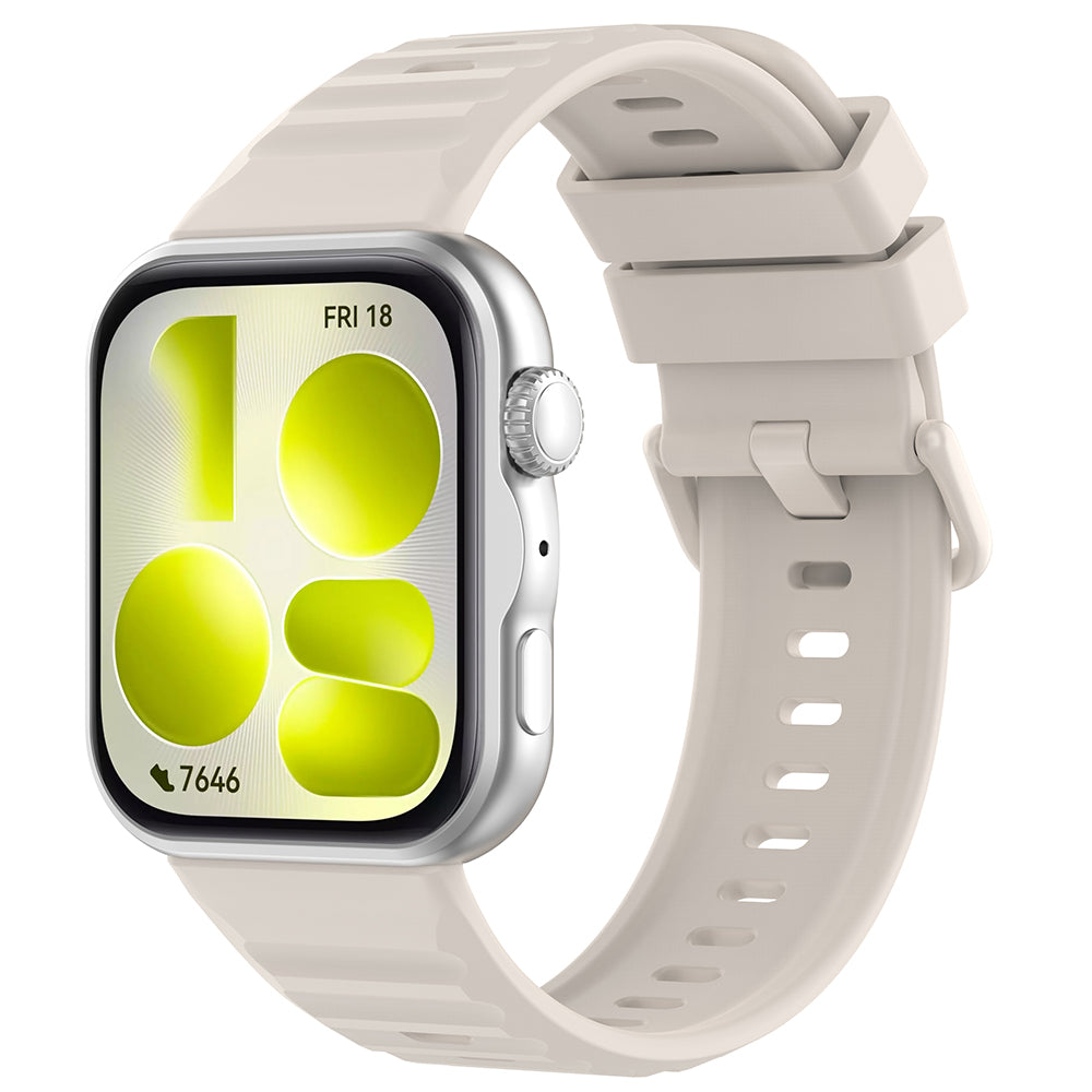 Techsuit-band W082 voor Huawei Watch Fit 5 Pro, Crème