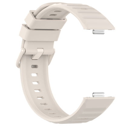 Techsuit-band W082 voor Huawei Watch Fit 5 Pro, Crème