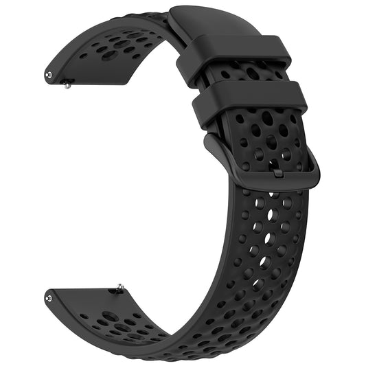 Bracelet Techsuit W083 pour Amazfit Watch / Samsung Watch Series, 22mm, Noir