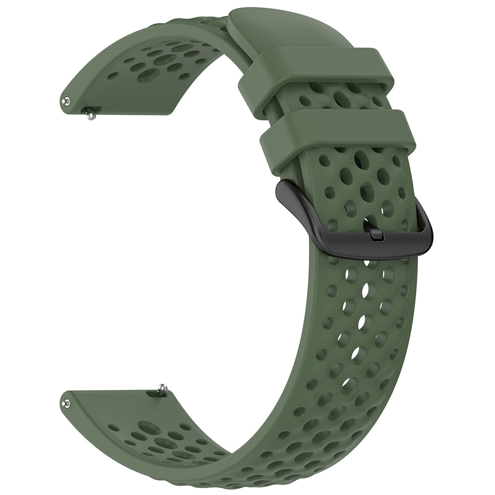 Bracelet Techsuit W083 pour Amazfit Watch / Samsung Watch Series, 22mm, Vert