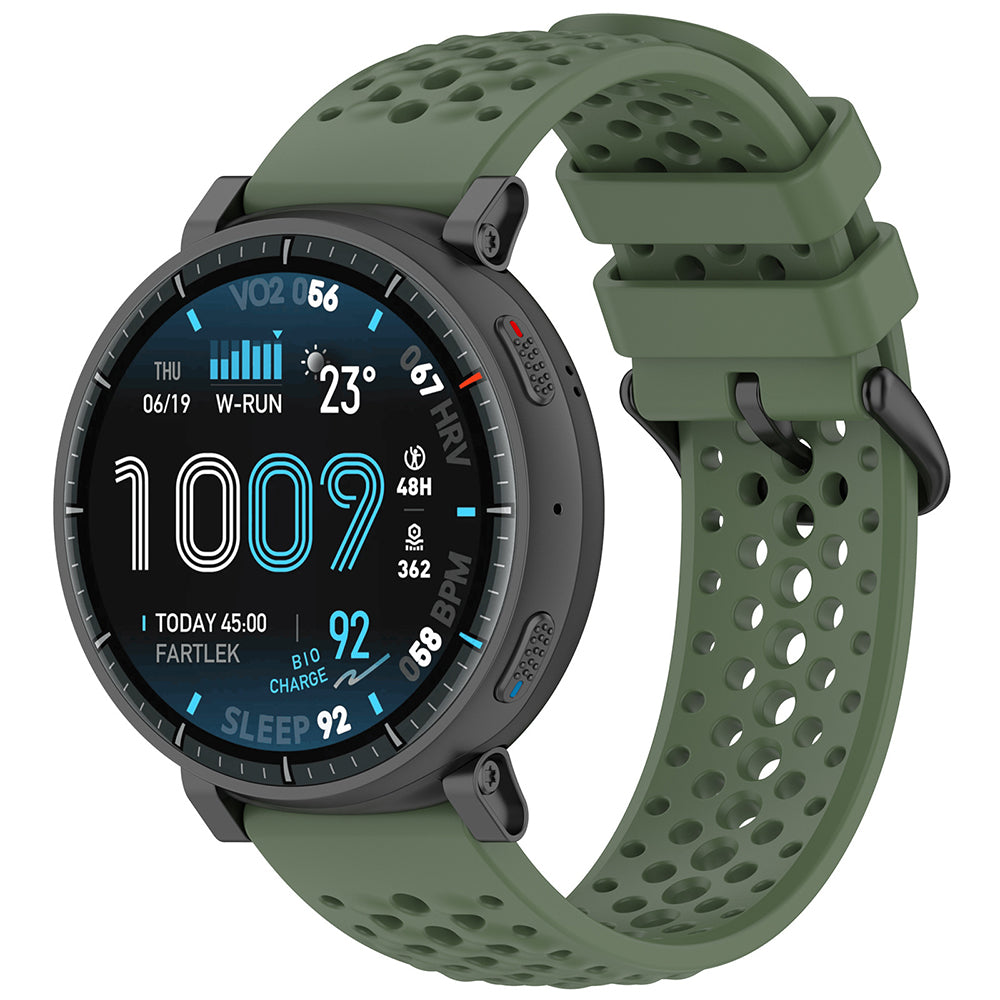 Bracelet Techsuit W083 pour Amazfit Watch / Samsung Watch Series, 22mm, Vert
