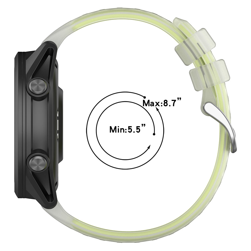 Bracelet Techsuit W084 pour Samsung Galaxy Watch / Huawei Watch Series, 20mm, Blanc