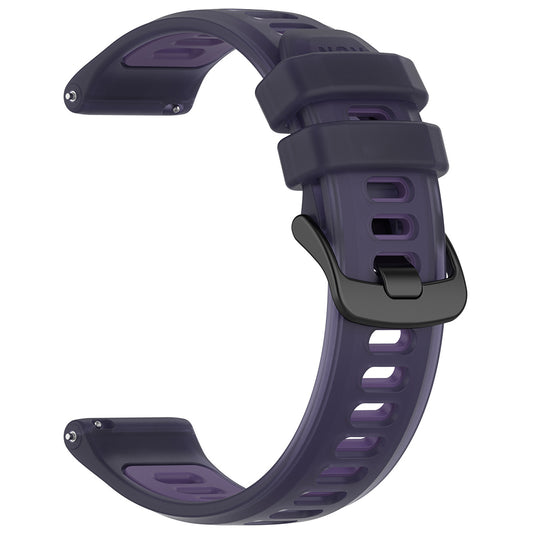 Techsuit-band W084 voor Samsung Galaxy Watch / Huawei Watch Series, 20mm, Paars