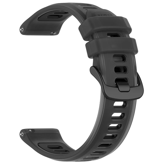 Techsuit W084 band voor Samsung Galaxy Watch / Huawei Watch Series, 22mm, Zwart