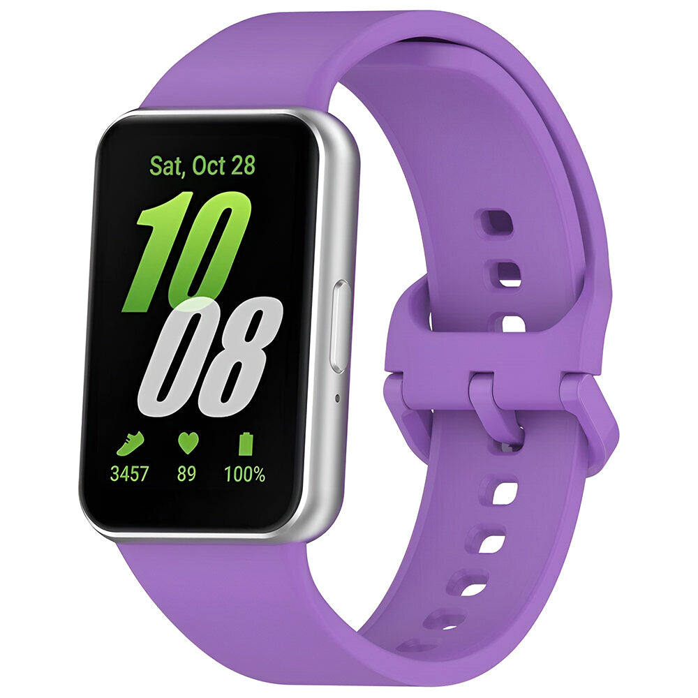 Bracelet Techsuit W086 pour Samsung Galaxy Fit3 R39M, Violet