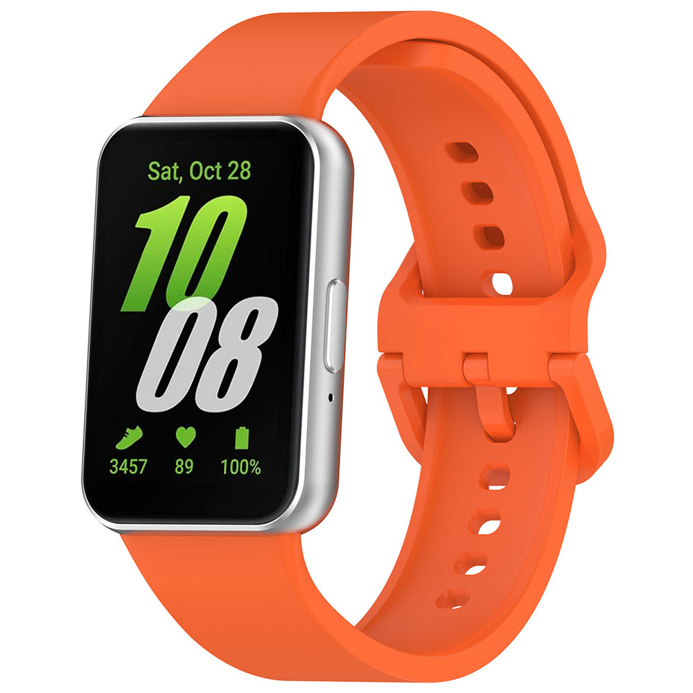 Bracelet Techsuit W086 pour Samsung Galaxy Fit3 R39M, Orange