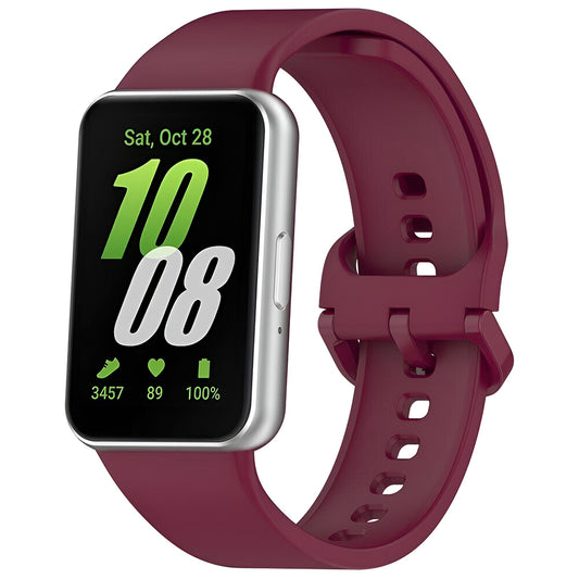 Techsuit-band W086 voor Samsung Galaxy Fit3 R39M, bordeaux