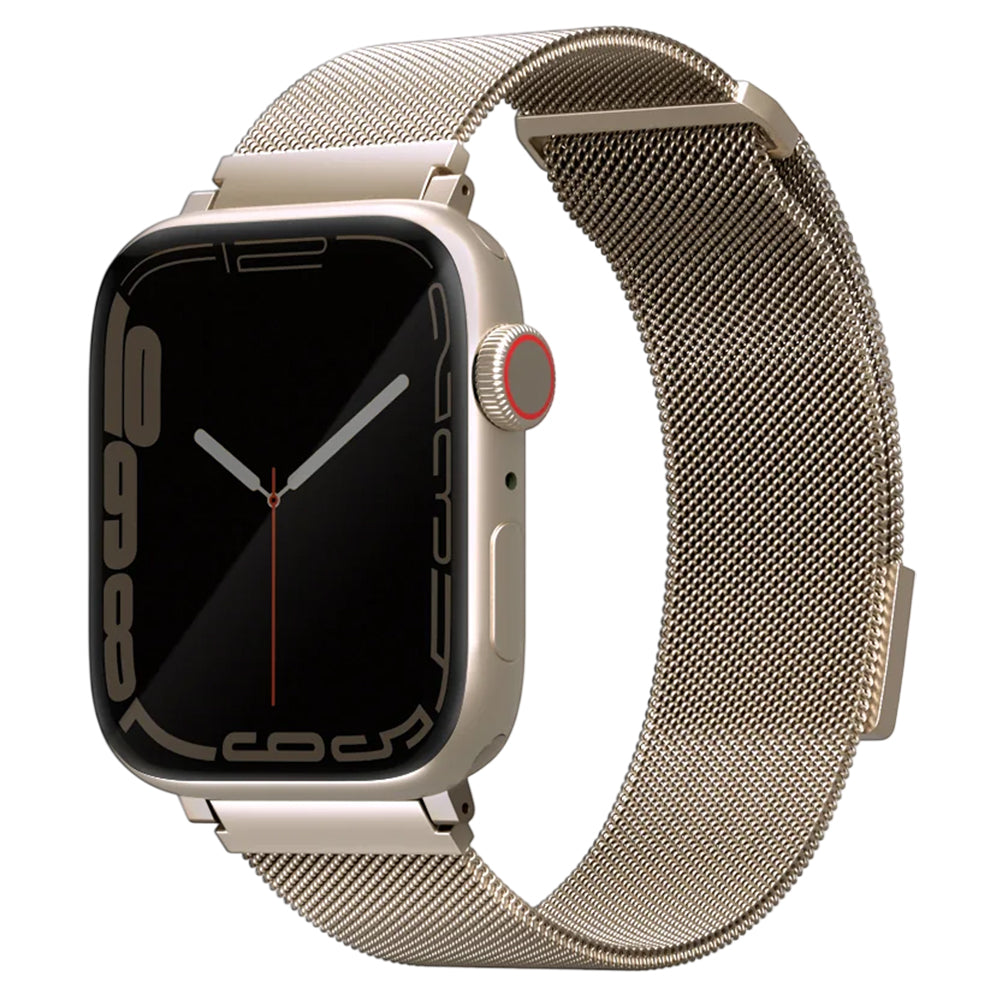 Bracelet UNIQ Dante pour Apple Watch 42mm / 41mm / 40mm / 38 Series, Doré