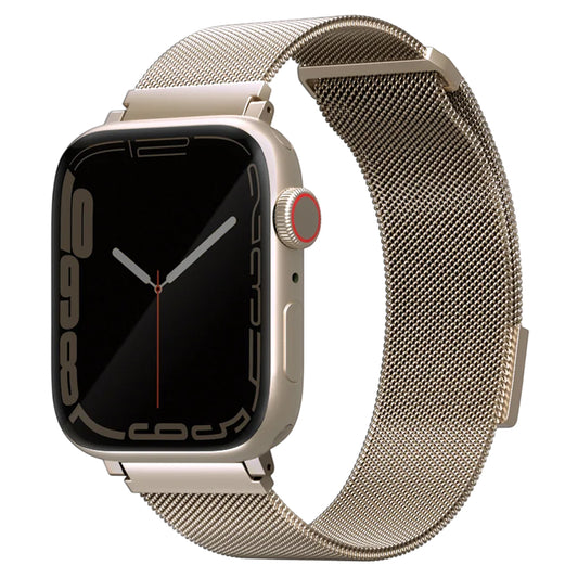Bracelet UNIQ Dante pour Apple Watch 42mm / 41mm / 40mm / 38 Series, Doré