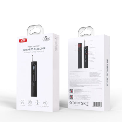 IR-detector voor GSM-apparaten / verborgen microfoons / GPS-trackers XO Design CRP01, Zwart