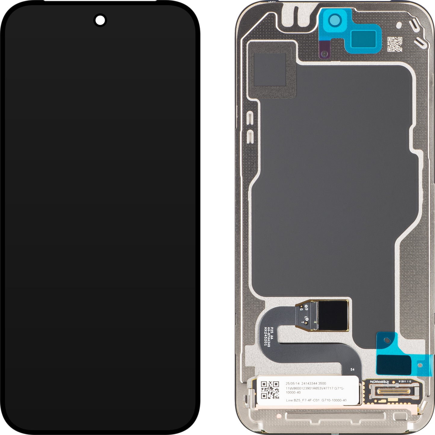 Display met Touchscreen Google Pixel 10 Pro, Service Pack G949-01418-00