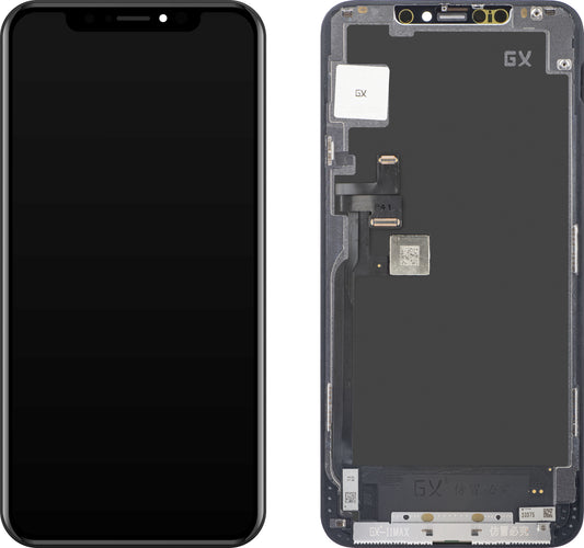 Touchscreen Display GX voor Apple iPhone 11 Pro Max, met frame, OLED-versie, zwart