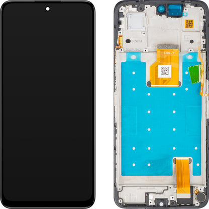 Touchscreen-Display Honor 400 Smart 4G / 400 Smart 5G, mit Rahmen, Schwarz, Service Pack 0235AQSX