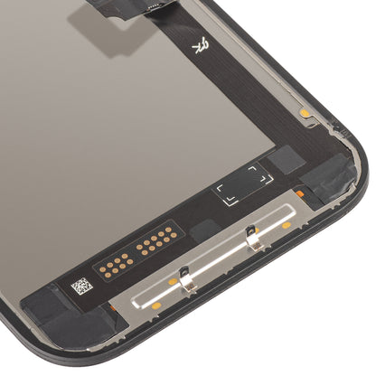 JK Touchscreen-Display für Apple iPhone 17, mit Rahmen, LCD In-Cell IC Movable Version, Schwarz