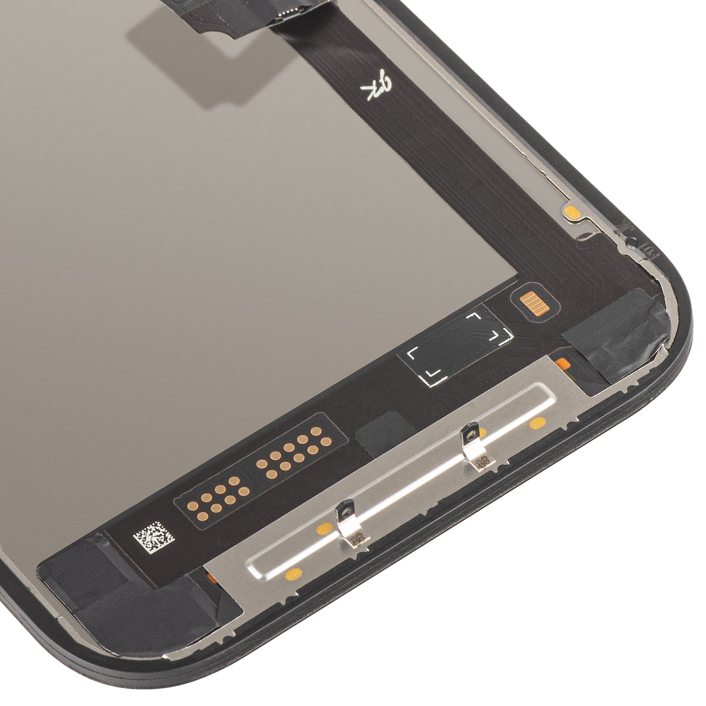 JK Touchscreen-Display für Apple iPhone 17, mit Rahmen, LCD In-Cell IC Movable Version, Schwarz