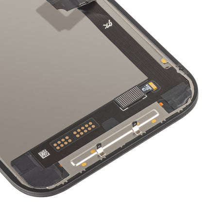JK Touchscreen-Display für Apple iPhone 17, mit Rahmen, LCD In-Cell IC Movable Version, Schwarz