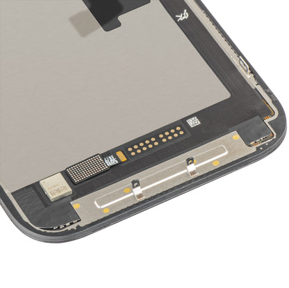 JK Touchscreen-Display für Apple iPhone 16 Pro, mit Rahmen, LCD In-Cell IC Movable Version, Schwarz