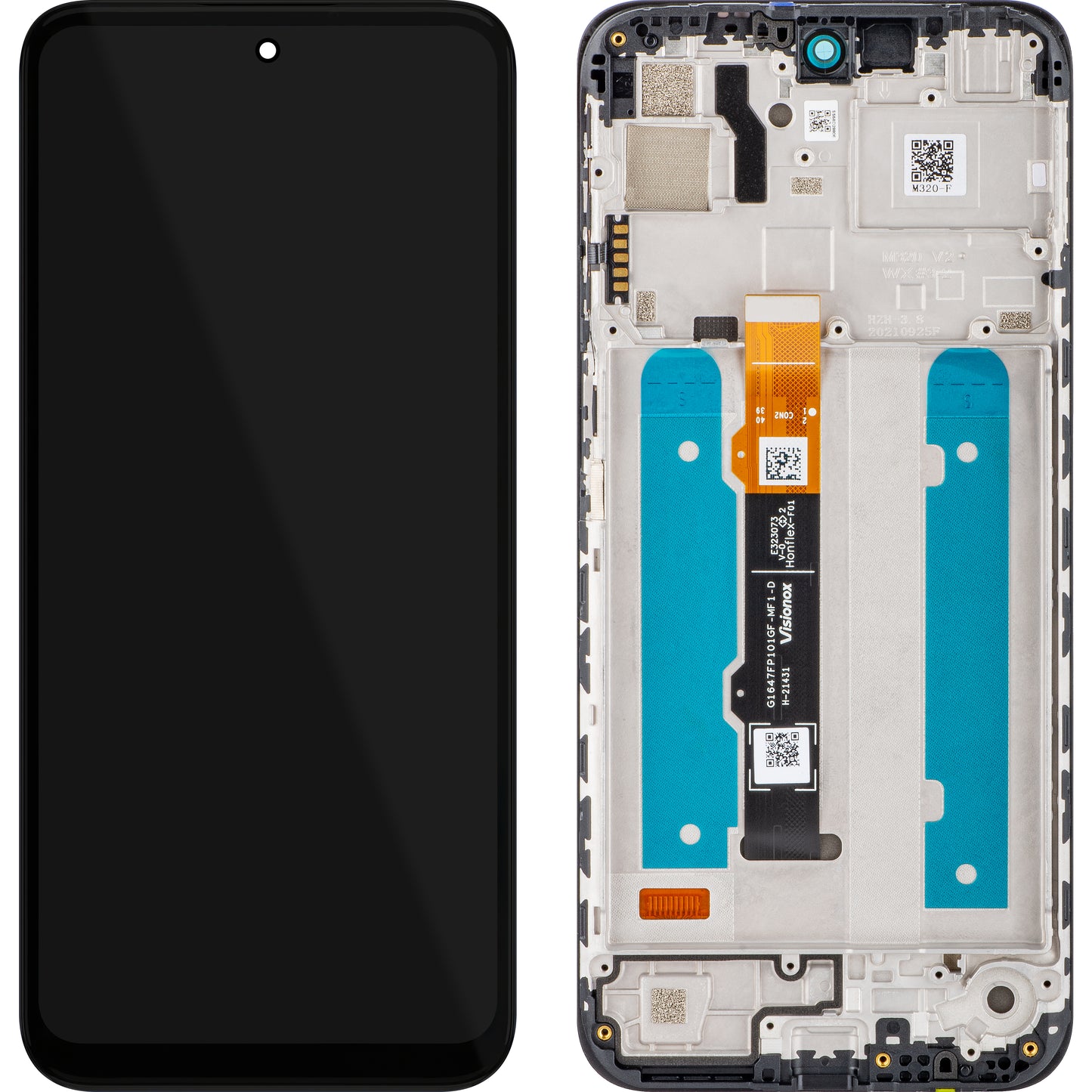 Display met Touchscreen Motorola Moto G41, met Frame, Zwart, Swap 5D68C19764