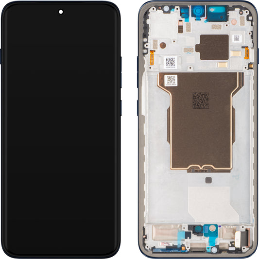 Display met Touchscreen Motorola Edge 70 Pro, met Frame, Marineblauw (Pantone Titan), Service Pack 5D68C32420