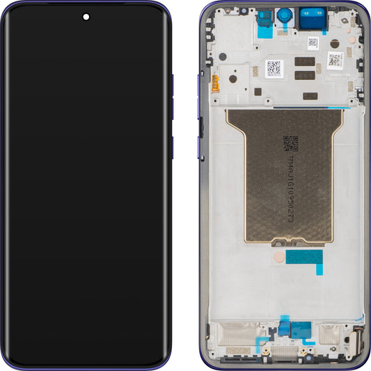 Touchscreen-Display Motorola Edge 70 Fusion+ / Edge 70 Fusion, mit Rahmen, Violett (Pantone Orient Blue), Service Pack 5D68C32064