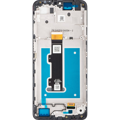 Touchscreen scherm Motorola Moto E22i / E22, met frame, zwart, Service Pack 5D68C21594 