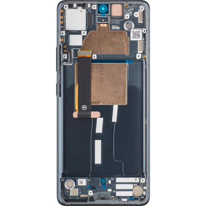 Écran tactile Motorola Edge 30 Fusion, avec cadre, noir (gris cosmique), Service Pack 5D68C21527 