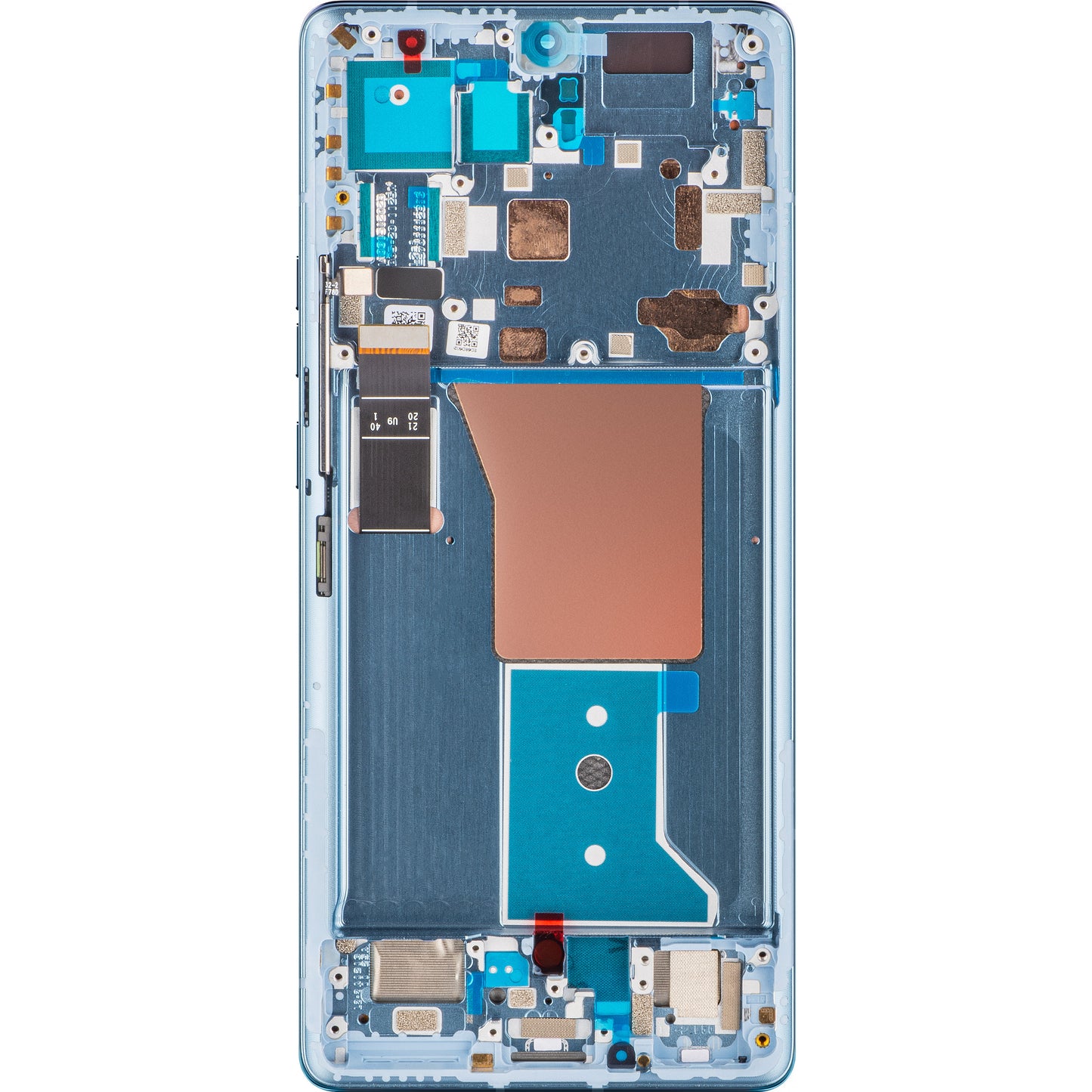 Écran tactile Motorola Edge 40 Pro, avec cadre, bleu lunaire, Service Pack 5D68C22011 