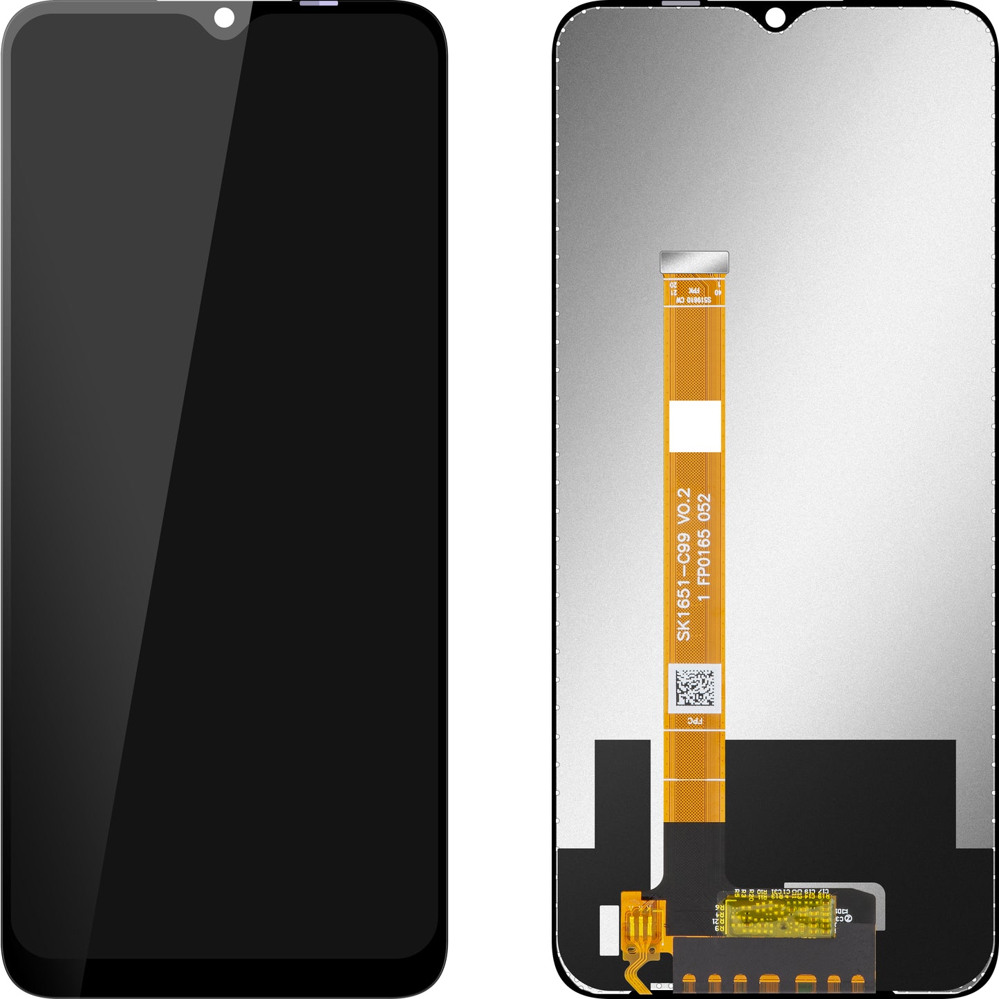 Display met Touchscreen MP compatibel met Realme C21Y / C25Y