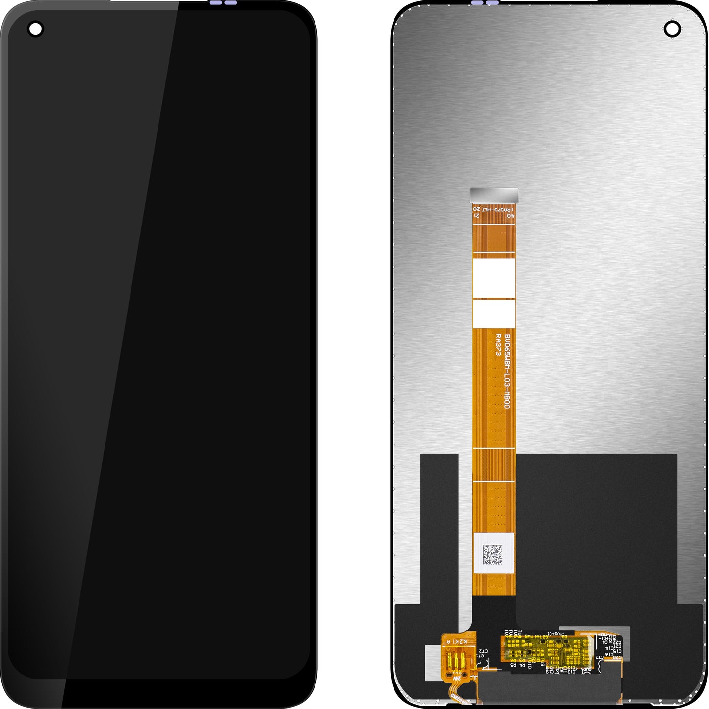 Display met Touchscreen MP compatibel met Realme 7i / C17