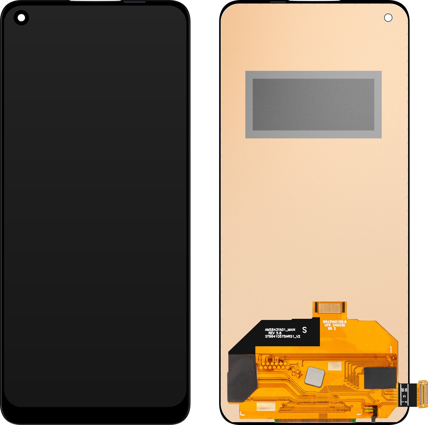 Display met Touchscreen MP compatibel met Oppo Find X3 Lite / K9 / Reno5 5G