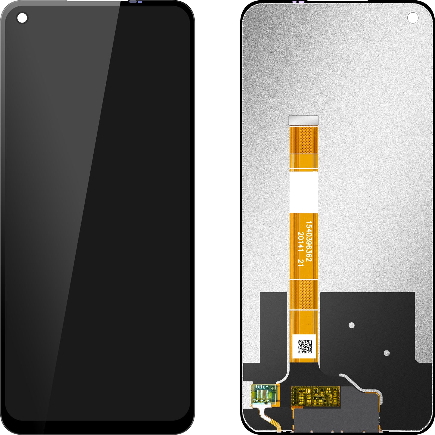 Display met Touchscreen MP compatibel met Realme 6 / 6S / 7