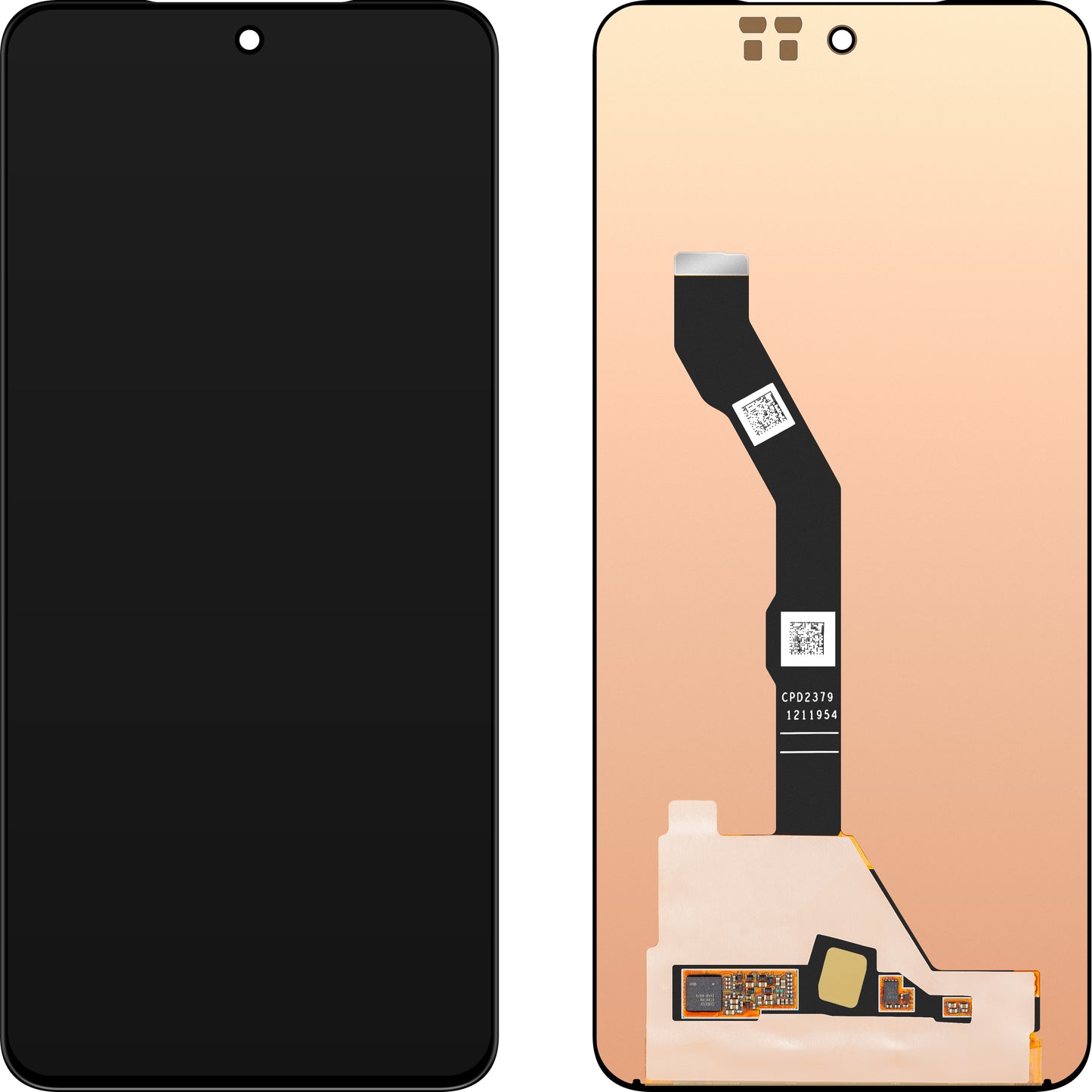 Display met Touchscreen MP compatibel met vivo V50 Lite