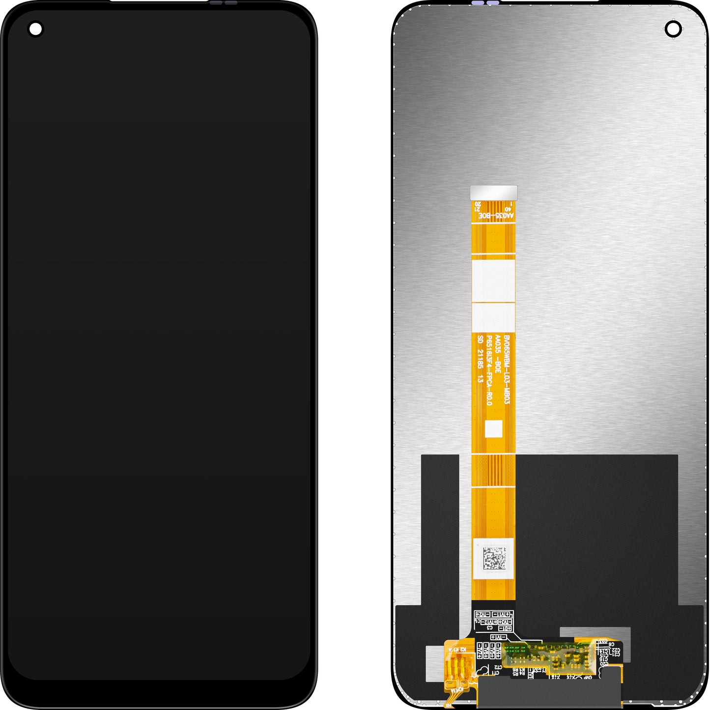 Display mit Touchscreen MP kompatibel mit Oppo A54 / A55