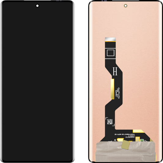 Display mit Touchscreen MP kompatibel mit Motorola Edge 50 Fusion