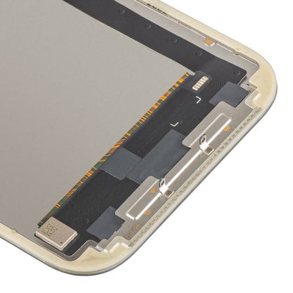 Écran tactile MP compatible avec Apple iPhone 17, avec cadre, version OLED FHD IC Movable, noir