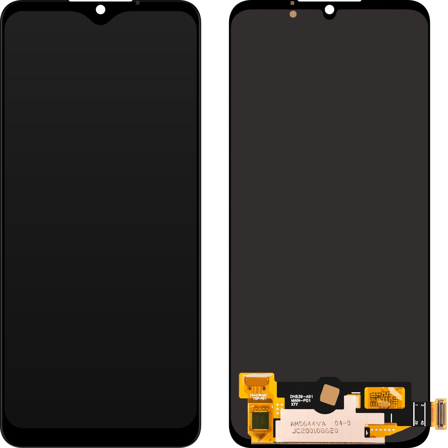 Display met Touchscreen MP compatibel met Oppo A91, OLED-versie