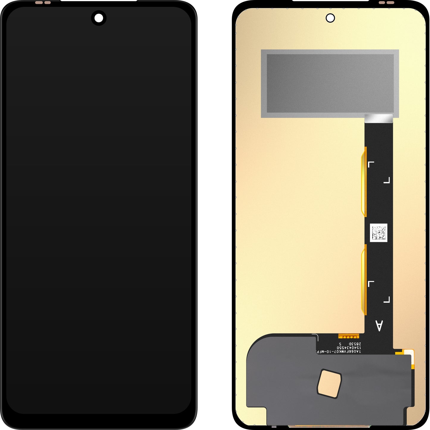 Display met Touchscreen MP compatibel met Motorola Moto G52 / G71s / G82