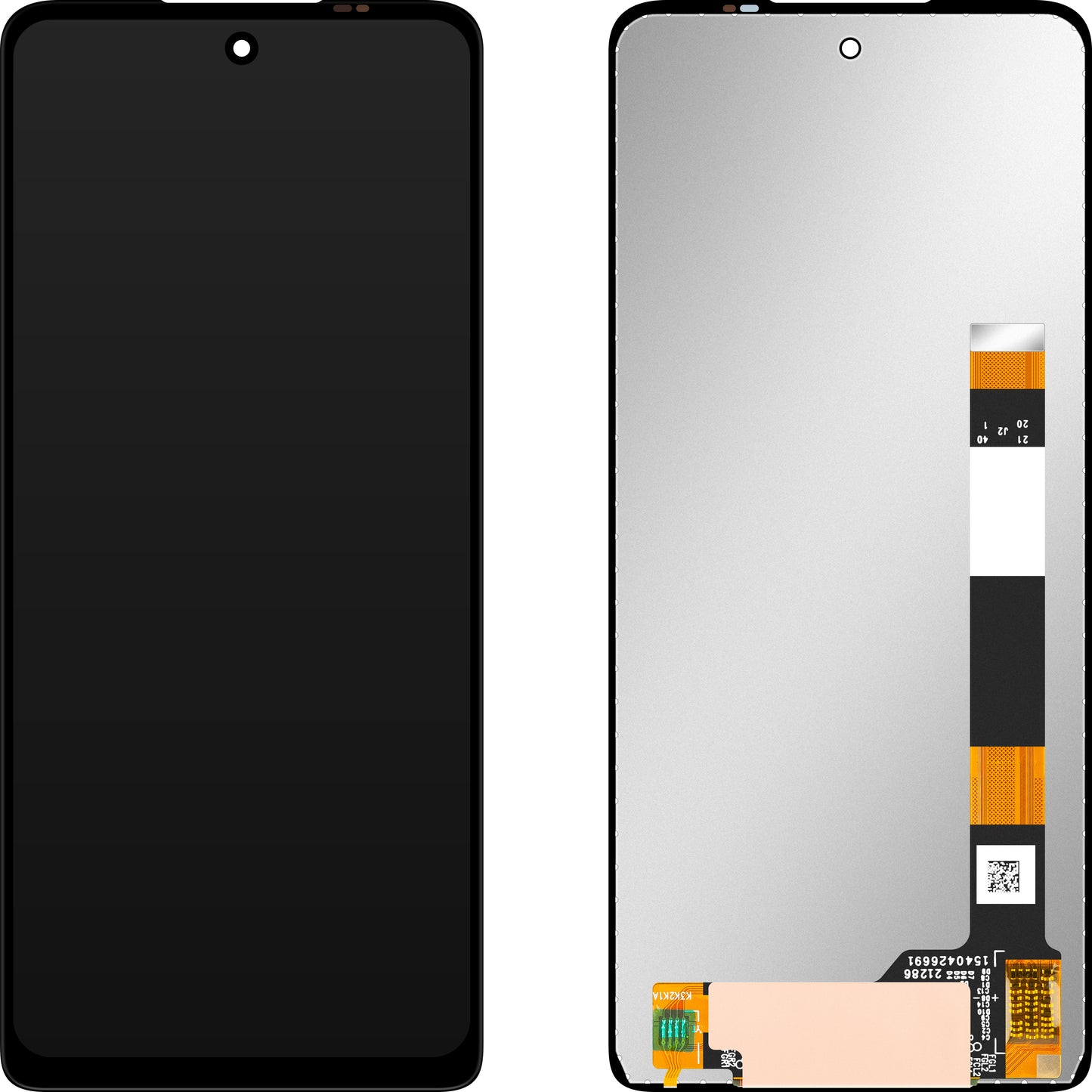 Display met Touchscreen MP compatibel met Motorola Moto G200 5G