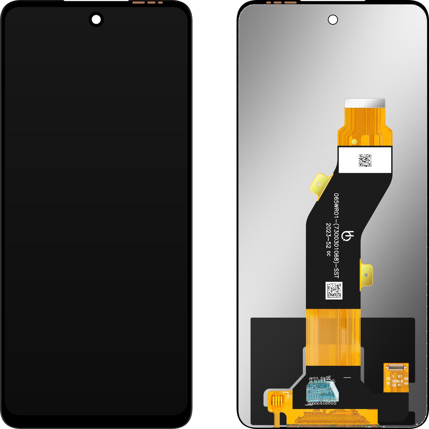 Display met Touchscreen MP compatibel met ZTE Blade A75 4G