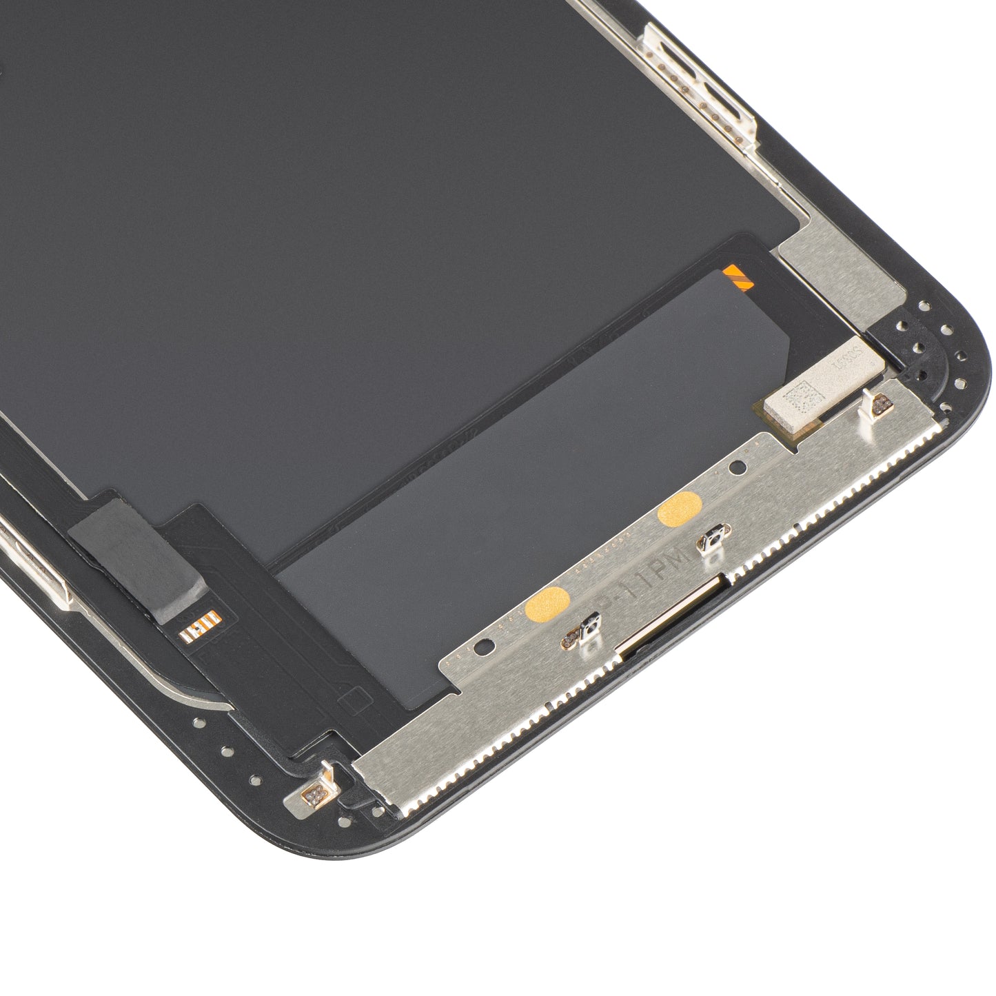 Écran avec écran tactile MP compatible avec Apple iPhone 11 Pro Max, avec cadre, version OLED FHD IC mobile, noir, reconditionné