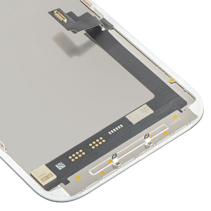 MP Touchscreen-Display kompatibel mit Apple iPhone 17, mit Rahmen, Soft OLED FHD 120Hz IC Movable Version, Schwarz