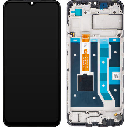 Oppo A17 Écran tactile, avec cadre, noir, Service Pack 4130358