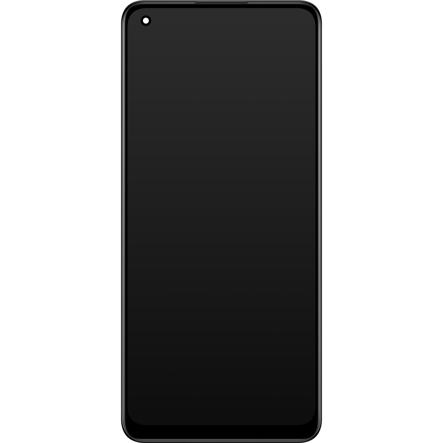 Écran tactile Oppo Reno8 4G / Reno7 / F21 Pro, avec cadre, noir, Service Pack 4130179