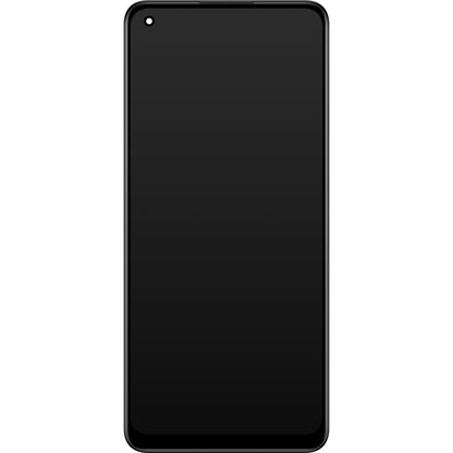 Écran tactile Oppo Reno8 4G / Reno7 / F21 Pro, avec cadre, noir, Service Pack 4130179