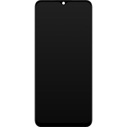 Écran tactile Oppo A91, avec cadre, noir, Service Pack 4903328